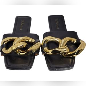 Ladies Summer Slippers Open Toe Flat Sandals